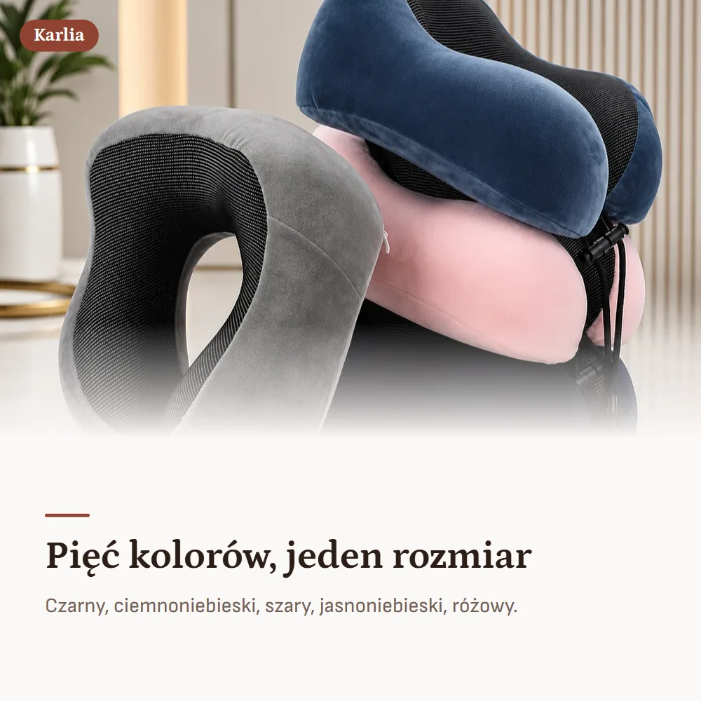 Karlia — Pięć kolorów, jeden rozmiar. Czarny, ciemnoniebieski, szary, jasnoniebieski, różowy.